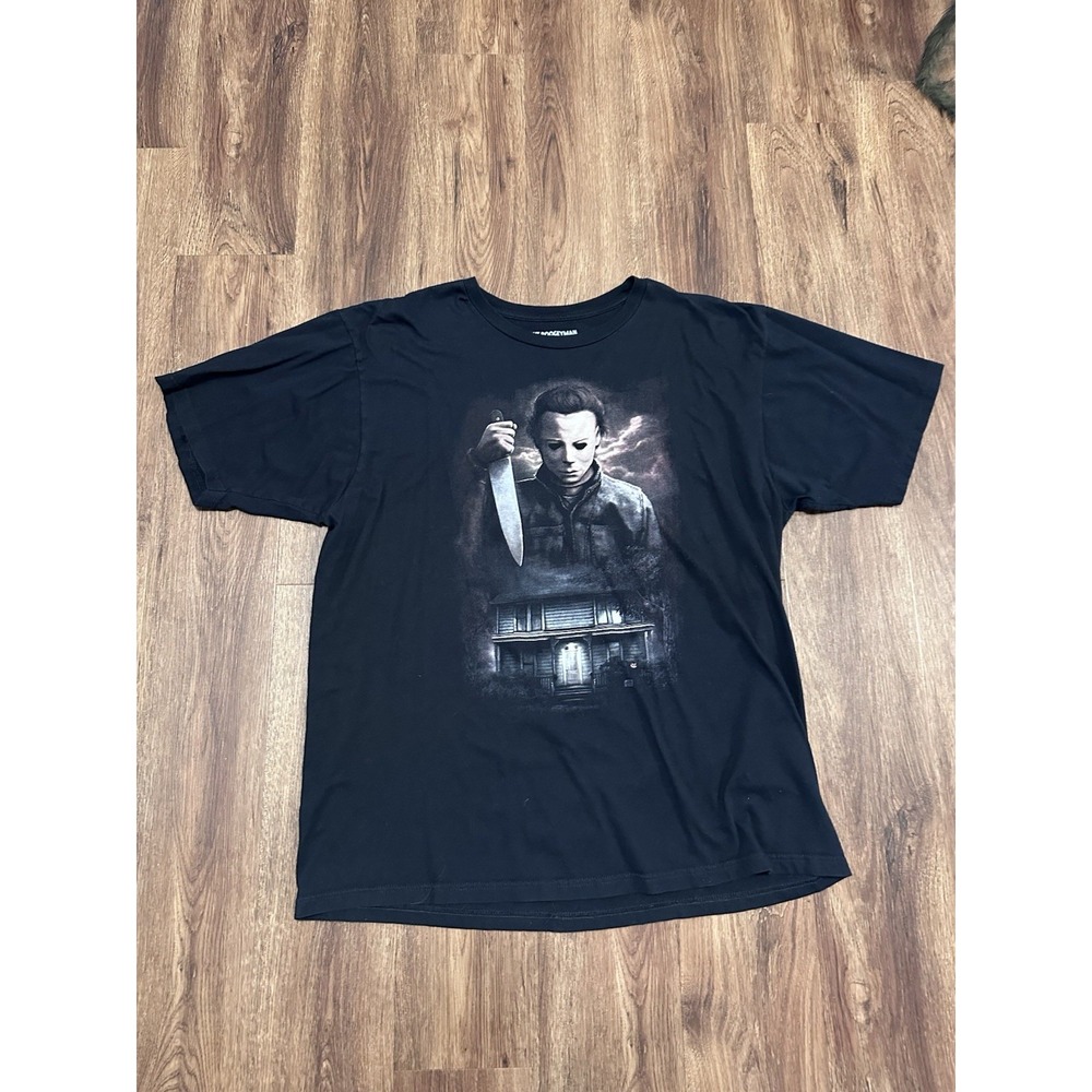 Michael Myers The Boogeyman T Shirt Kick Ass Horror Shirts Size XL Black